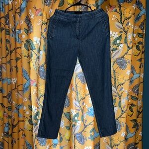 J. Crew Chambray Denim Trousers